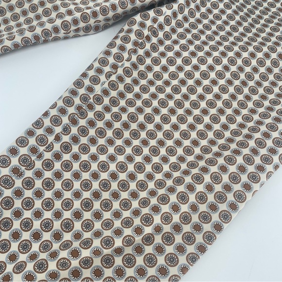 J.Crew City Fit Circle Printed Fitted Trousers With Satin Sheen - Picture 5 of 11